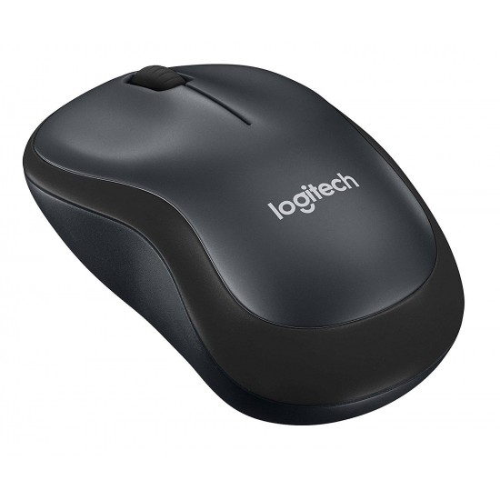 Безжична оптична мишка LOGITECH M220 Silent, Черна, USB