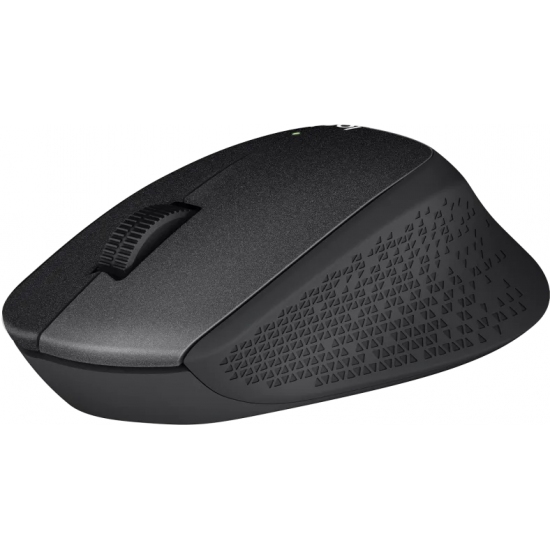 Безжична оптична мишка LOGITECH B330 Silent Plus, Черна, USB