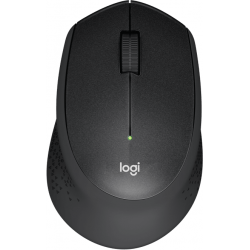 Безжична оптична мишка LOGITECH B330 Silent Plus, Черна, USB