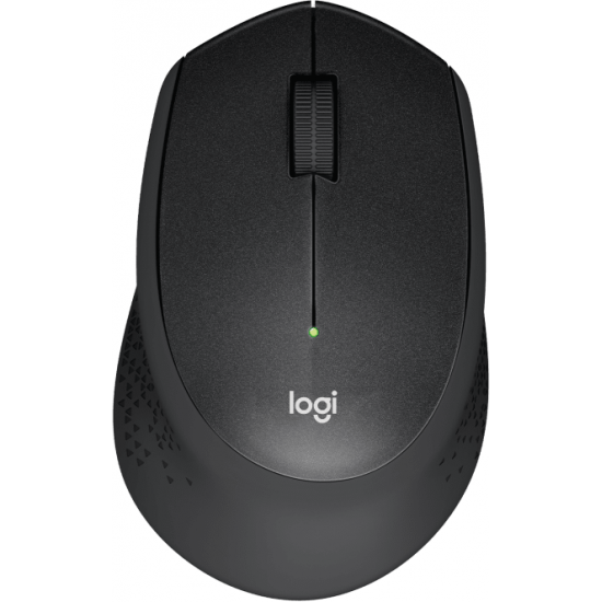 Безжична оптична мишка LOGITECH B330 Silent Plus, Черна, USB