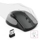 Безжична оптична мишка HAMA Riano 182645, Лява ръка, USB, Черен