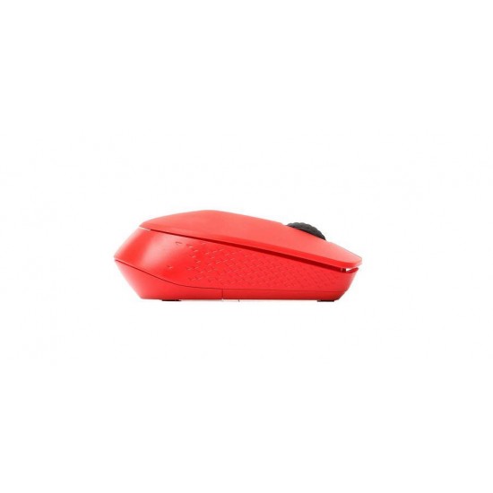 Безжична оптична мишка RAPOO M100 Silent, Multi-mode, безшумна, Червен