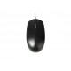Оптична мишка RAPOO N100, USB, Черен