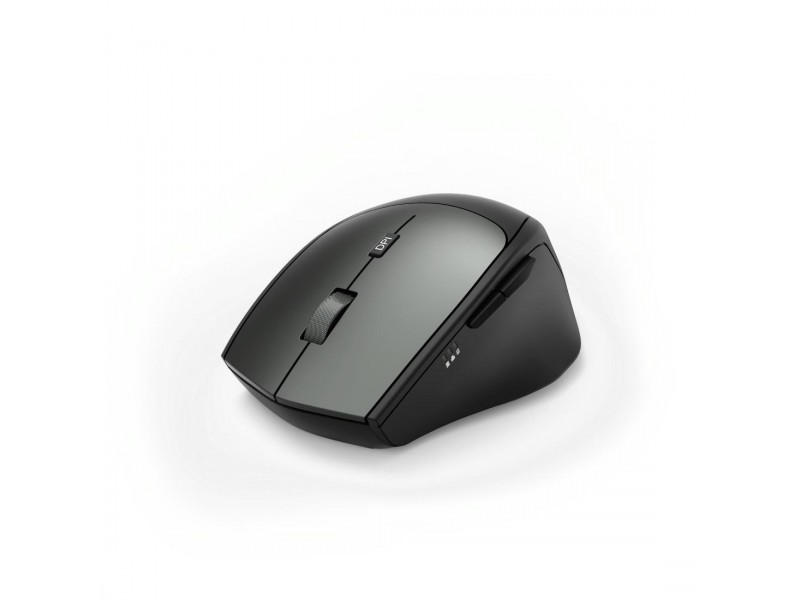 Безжична оптична мишка HAMA MW-600, 2 приемника USB-C/USB-A, 6 бутона, черен