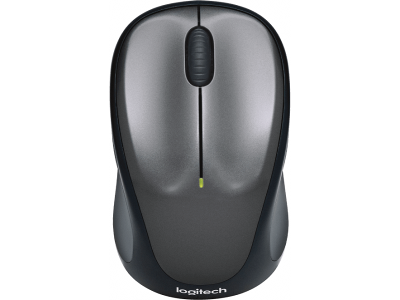 Безжична оптична мишка LOGITECH M235, USB, 1000dpi, Черна