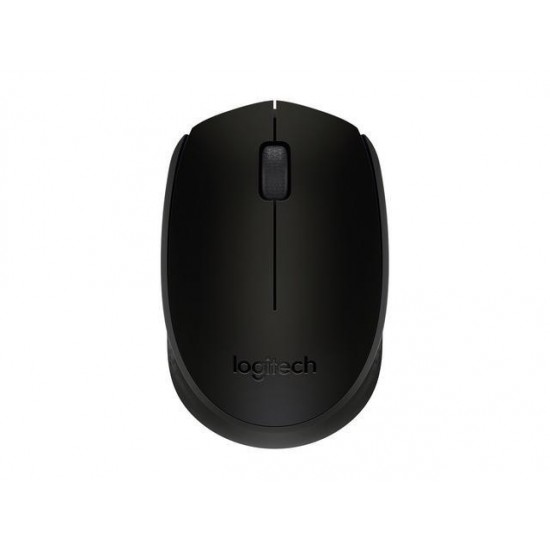 Безжична оптична мишка LOGITECH B170, USB, Черна