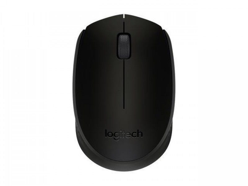 Безжична оптична мишка LOGITECH B170, USB, Черна
