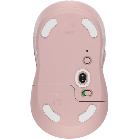Безжична Мишка Logitech Signature M650 L - Rose, USB