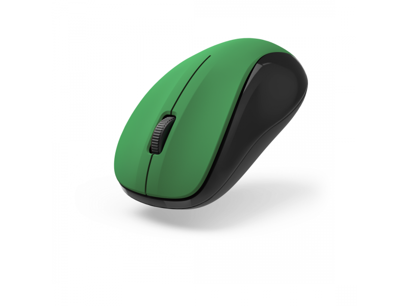 Безжична мишка Hama MW-300 V2, Оптична, 3 бутона, Тиха, USB, Зелен