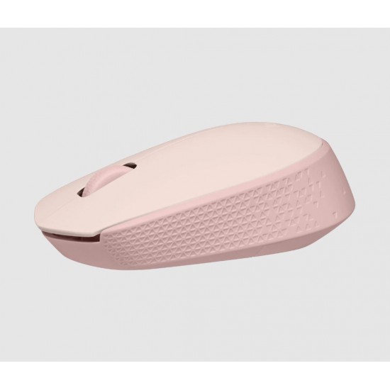 Безжична оптична мишка LOGITECH M171, USB, Розов