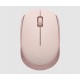Безжична оптична мишка LOGITECH M171, USB, Розов