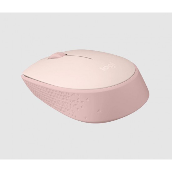 Безжична оптична мишка LOGITECH M171, USB, Розов