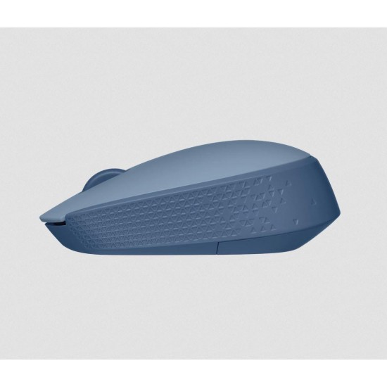 Безжична оптична мишка LOGITECH M171, USB, Син/Сив