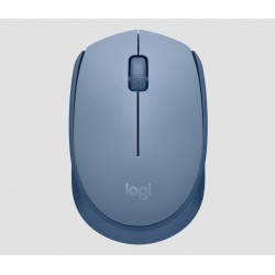 Безжична оптична мишка LOGITECH M171, USB, Син/Сив