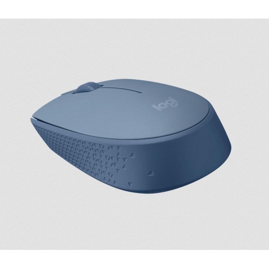 Безжична оптична мишка LOGITECH M171, USB, Син/Сив
