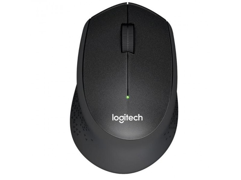 Безжична оптична мишка LOGITECH M330, Silent Plus, USB, Черна