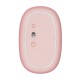 Безжична оптична мишка RAPOO M660, Multi-mode, Свързване с 3 у-ва, Тиха, Розова