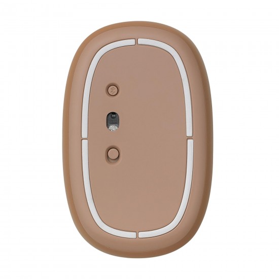 Безжична оптична мишка RAPOO M660, Multi-mode, Свързване с 3 у-ва, Тиха, Кафява