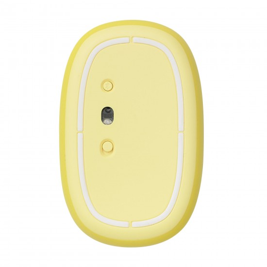 Безжична оптична мишка RAPOO M660, Multi-mode, Свързване с 3 у-ва, Тиха, Жълта