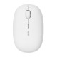 Безжична оптична мишка RAPOO M660, Multi-mode, Свързване с 3 у-ва, Тиха, Бяла