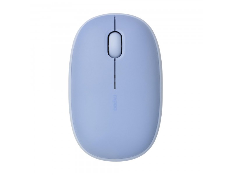 Безжична оптична мишка RAPOO M660, Multi-mode, Свързване с 3 у-ва, Тиха, Лилава