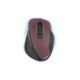 Безжична оптична мишка HAMA MW-500 Recharge , бордо, 6 бут.,800/1200/1600 dpi, безшумна