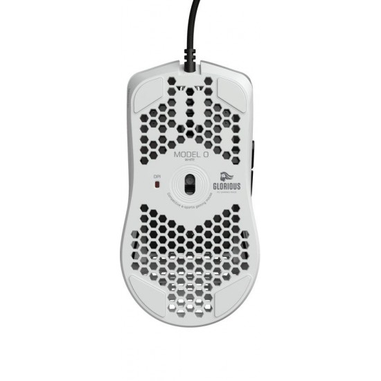 Геймърска мишка Glorious Model O (Matte White)