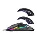 Геймърска мишка Xtrfy M42 Black, RGB, Черен