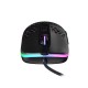 Геймърска мишка Xtrfy M42 Black, RGB, Черен