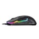 Геймърска мишка Xtrfy M42 Black, RGB, Черен