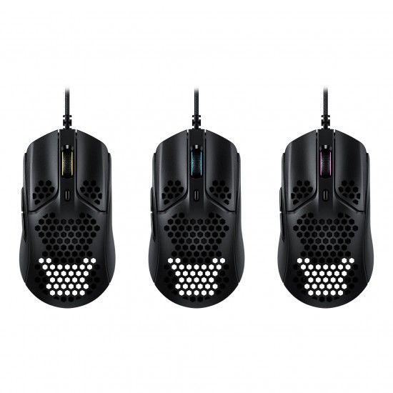 Геймърска мишка HyperX Pulsefire Haste, RGB, Черен