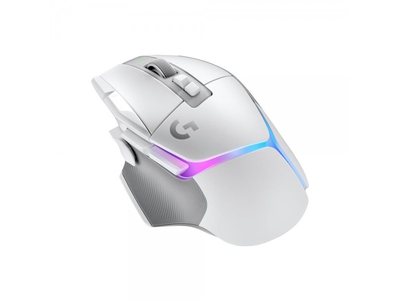 Геймърска мишка Logitech G502 X Plus White Lightsync RGB