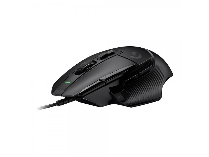 Геймърска мишка Logitech, G502 X, Оптична,  Жична, USB, Черна