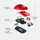 Геймърска мишка Logitech G Pro Wireless Red
