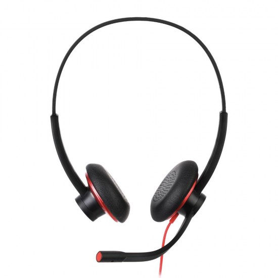 Слушалки с микрофон Addasound EPIC 512 Duo, UC, черни,USB