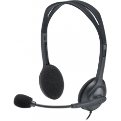 Слушалки с микрофон Logitech H111, 3.5mm