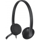 Слушалки с микрофон Logitech H340, USB