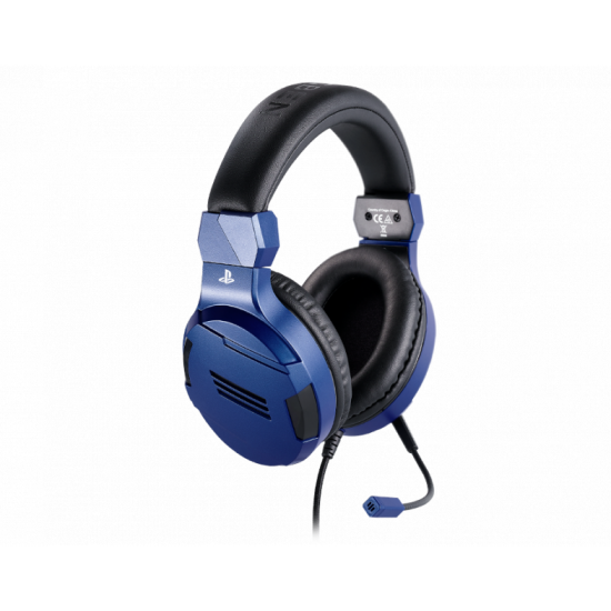 Геймърски слушалки Nacon Bigben PS4 Official Headset V3 Blue, Микрофон, Син
