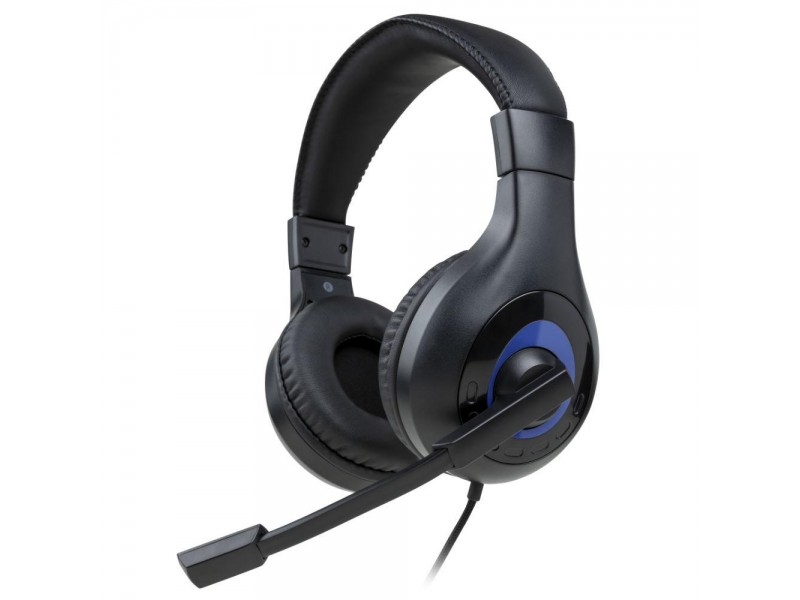 Геймърски слушалки Nacon Bigben PS5 Official Headset V1 Black, Микрофон, Черен