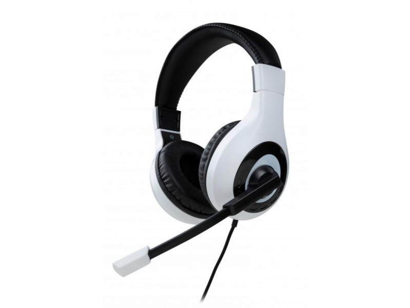 Геймърски слушалки Nacon Bigben PS5 Official Headset V1 White, Микрофон, Бял