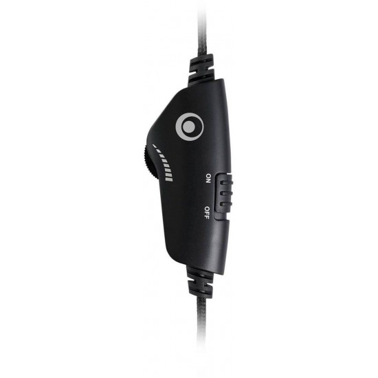 Геймърски слушалки Nacon Bigben Nintendo Switch Headset V1, Микрофон, Черен/Червен