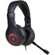 Геймърски слушалки Nacon Bigben Nintendo Switch Headset V1, Микрофон, Черен/Червен