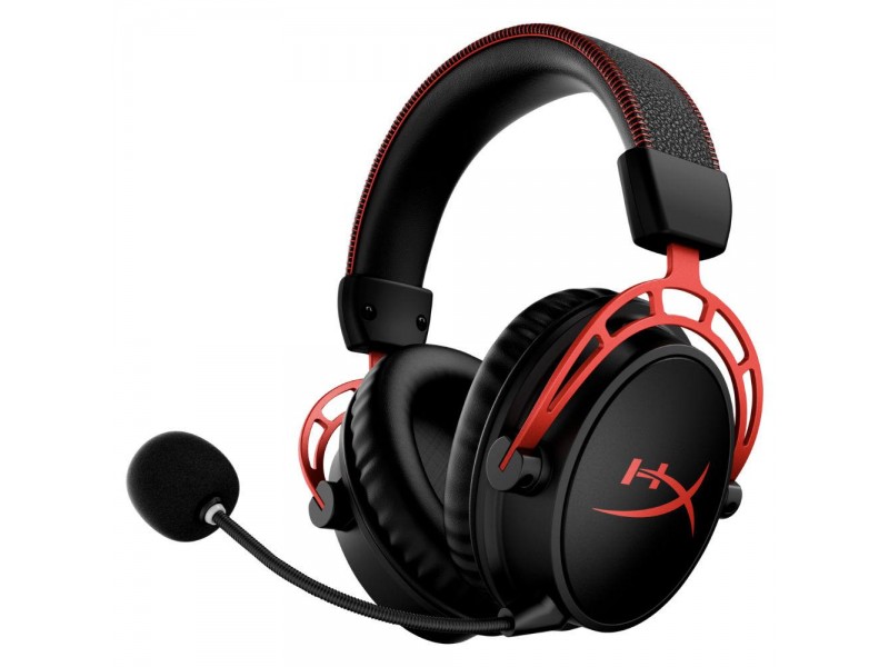 Геймърски слушалки HyperX Cloud Alpha Wireless, Черен/Червен