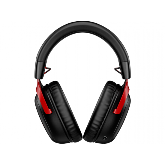 Геймърски слушалки HyperX, Cloud III, Безжични, Микрофон, Черно/Червено