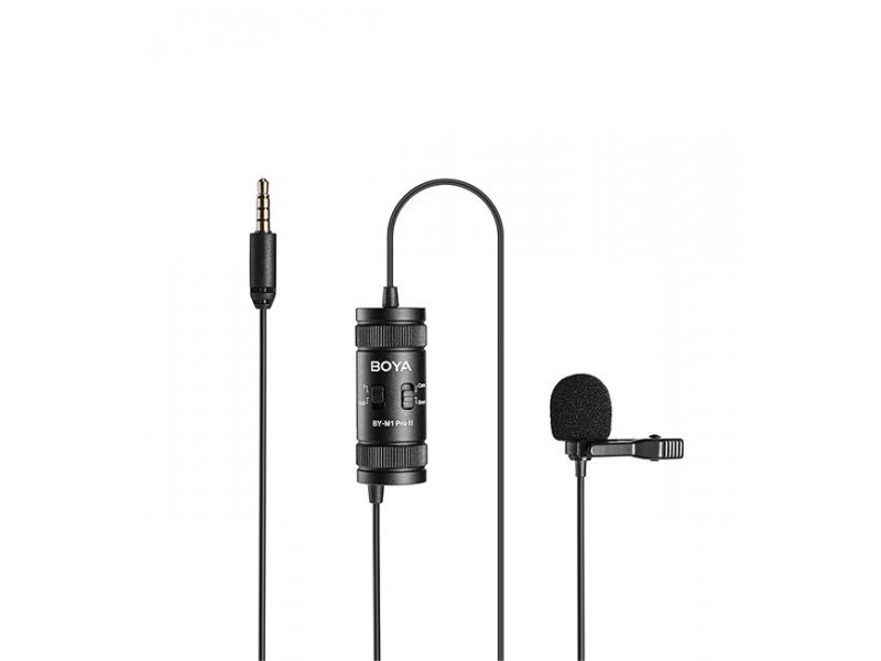 Микрофон брошка BY-M1 PRO II, 3.5mm жак