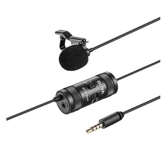 Микрофон брошка BY-M1 PRO II, 3.5mm жак
