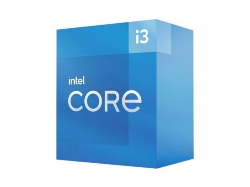 Процесор Intel Raptor Lake Core i3-13100, 4 Cores, 8 Threads (3.4GHz Up to 4.5Ghz, 12MB, LGA1700), 60W, BOX