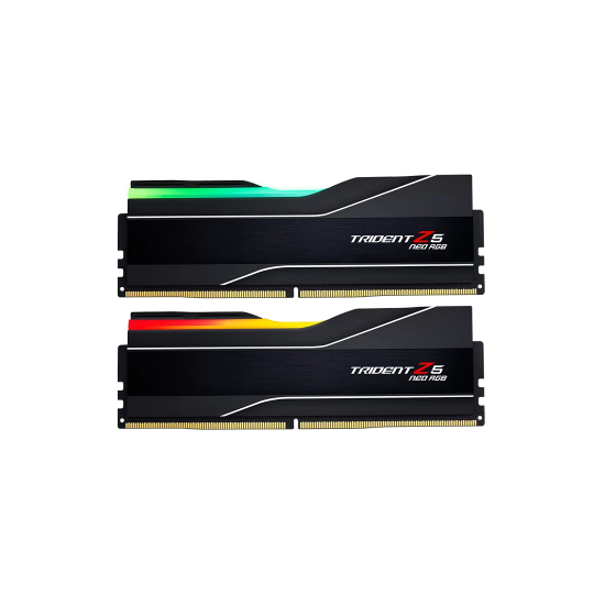 Памет G.SKILL Trident Z5 Neo RGB Black 32GB(2x16GB) DDR5 6000MHz CL30 F5-6000J3038F16GX2-TZ5NR AMD EXPO
