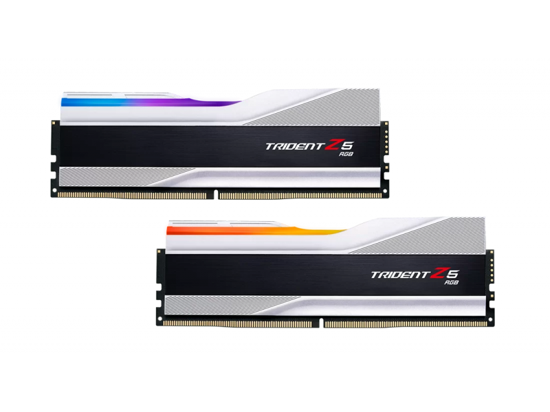 Памет G.SKILL Trident Z5 RGB 32GB (2x16GB) DDR5 6400MHz CL32 F5-6400J3239G16GX2-TZ5RS 1.40V, Intel XMP