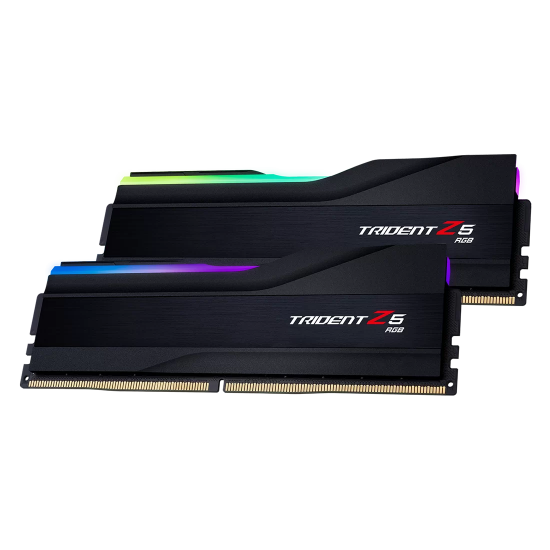 Памет G.SKILL Trident Z5 Black RGB 32GB (2x16GB) DDR5 7200MHz CL34 F5-7200J3445G16GX2-TZ5RK 1.40V, Intel XMP